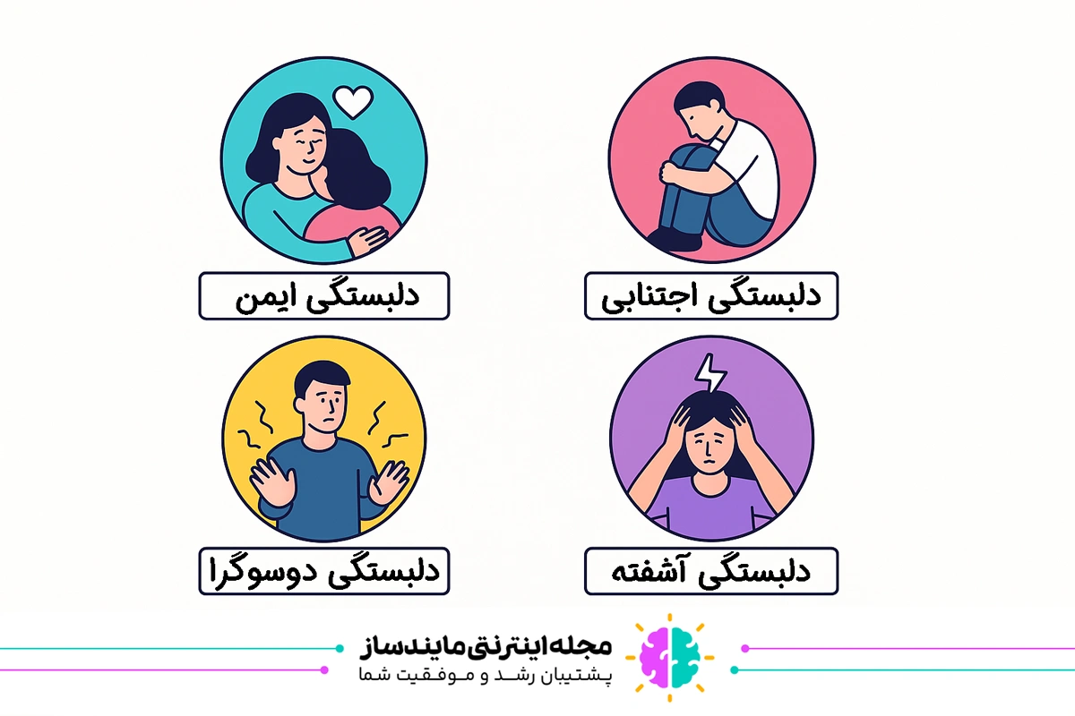 چهار سبک اصلی دلبستگی